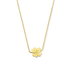 9k necklace clover 40 - 42 - 44 cm