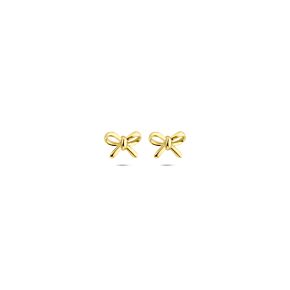 bow tie ear studs 4.5 mm