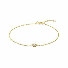 9k bracelet zirconia 16.5 - 17.5 - 18.5 cm