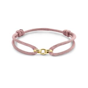 satin bracelet soft pink 13 - 26 cm