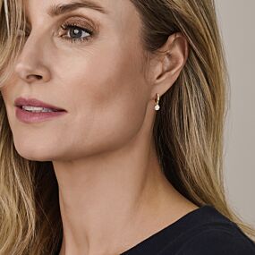 earrings zirconia 20 mm