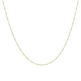9k collier bolletjes 41 + 3 cm