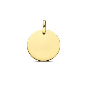 9k graveerhanger rond 15 mm