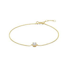 9k bracelet zirconia 16.5 - 17.5 - 18.5 cm